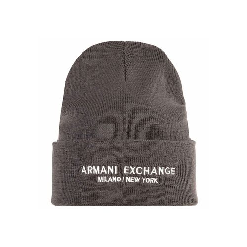 Beanie ARMANI EXCHANGE "Mütze Cappello Beanie", Herren, grau, Mützen Beanie