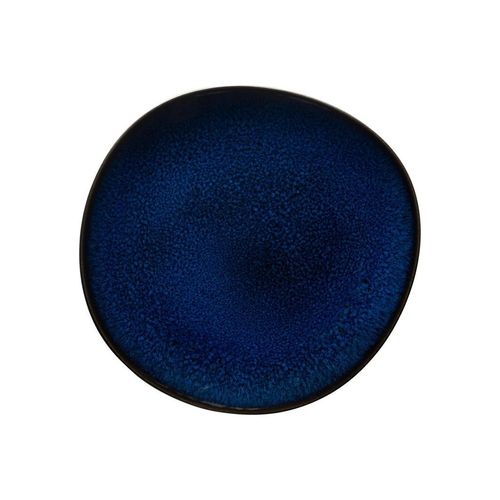 Frühstücksteller "Frühstücksteller Lave ø 23 cm", blau (bleu), LIKE. BY VILLEROY & BOCH, Speiseteller