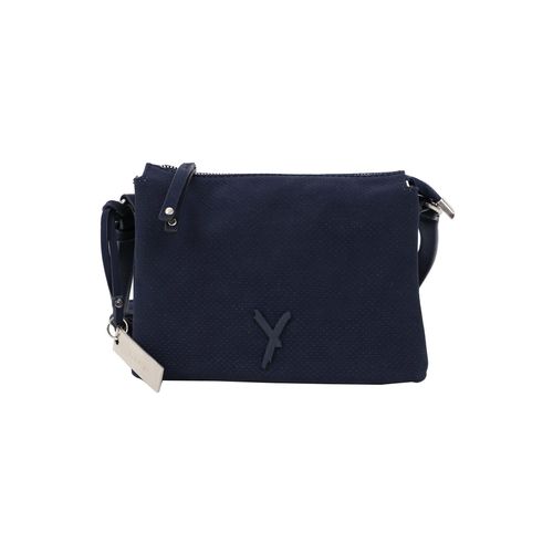 Umhängetasche SURI FREY "Umhängetasche SFY Romy", Damen, Gr. B/H/T: 21cm x 17cm x 8cm 0, blau (blau 500), PVC, Taschen Umhängetasche