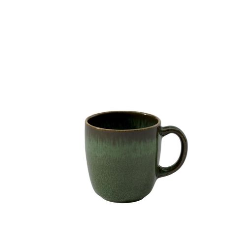Tasse "Kaffeetasse Lave 190 ml", grün (vert), Steingut, LIKE. BY VILLEROY & BOCH, Trinkgefäße, Tasse
