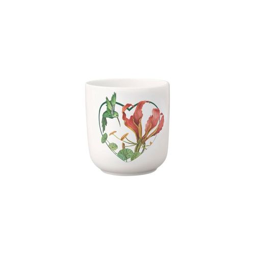 Becher VILLEROY & BOCH "Becher 275 Jahre 290 ml bunt", bunt, Porzellan, Trinkgefäße, Becher