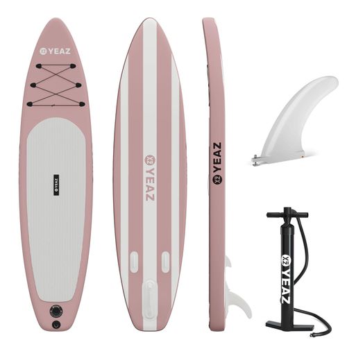 Inflatable SUP-Board YEAZ "SUP Board LIDO - EXOTRACE PRO -", pink, Wassersportboards