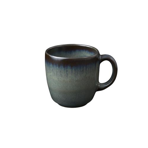 Tasse "Kaffeetasse Lave 190 ml", grau (gris), Steingut, LIKE. BY VILLEROY & BOCH, Trinkgefäße, Tasse