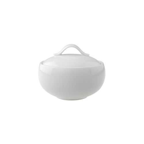 Zuckerstreuer VILLEROY & BOCH "Zuckerdose New Cottage Basic 450 ml weiß", weiß, Zuckerstreuer