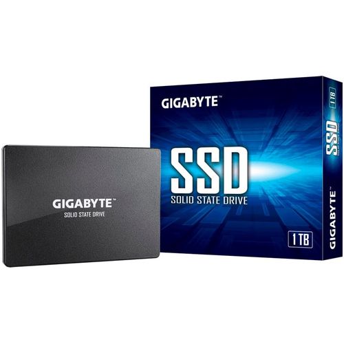 GIGABYTE interne SSD "1TB 2,5" SATA", schwarz, 1 TB, Schreibgeschwindigkeitmaximal 500 MB/s Lesegeschwindigkeitmaximal 550 MB/s, Festplatten