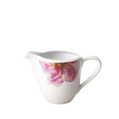 Milchbehälter VILLEROY & BOCH "Milchkännchen Rose Garden 210 ml bunt", bunt, Milchbehälter