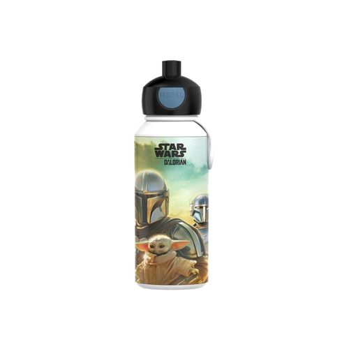 Trinkflasche MEPAL "Pop-Up Trinkflasche Star Wars Campus 400 ml bunt", bunt, 400ml, Trinkflaschen, Trinkflasche