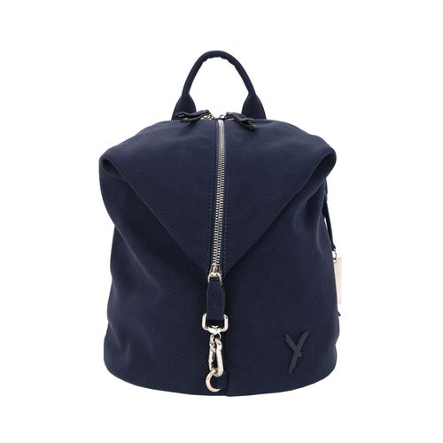 Rucksack SURI FREY "Rucksack SFY Romy", Damen, Gr. B/H/T: 25cm x 27cm x 14cm, blau (blau 500), PVC, Rucksäcke Rucksack