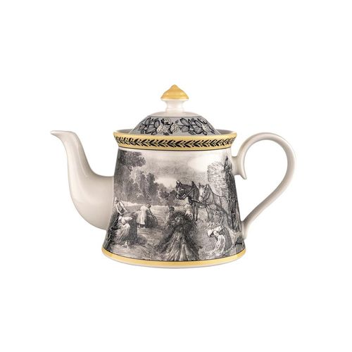 Teekanne VILLEROY & BOCH "Teekanne Audun Ferme 1,1 l bunt", bunt, Kannen