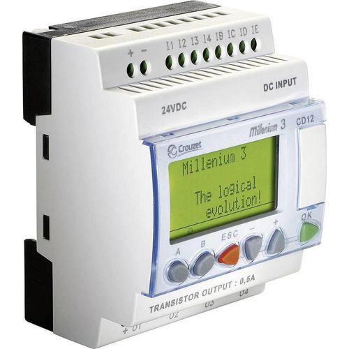 Crouzet Millenium 3 Cd12 24 V/Dc Sps Steuerungsmodul Steuerungsmodul Modul H90mm
