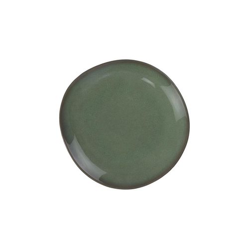 Frühstücksteller "Frühstücksteller Lave ø 23 cm", grün (vert), LIKE. BY VILLEROY & BOCH, Speiseteller
