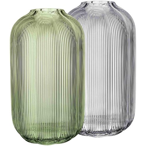 Dekovase VILLEROY & BOCH "Vasen Fleur 28 cm 2er Set bunt", bunt, Vasen