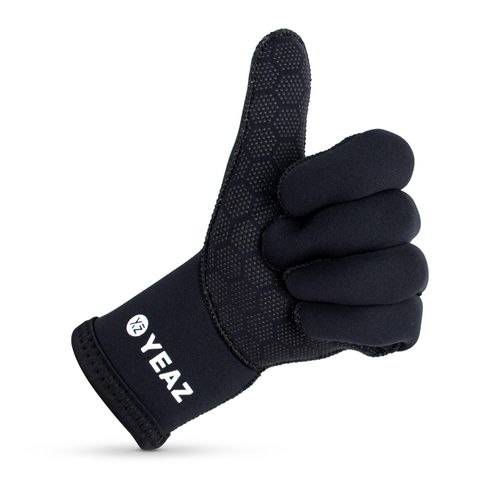 Neoprenhandschuhe YEAZ "Neoprenhandschuhe NEOGLOVES" Gr. 7, schwarz, Handschuhe, 7, Obermaterial: 90% Neopren neoprene. 10% Nylon NY.