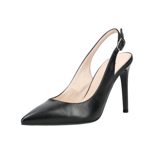 High-Heel-Pumps NERO GIARDINI "Nero Giardini Pumps Leder", Damen, Gr. 38, schwarz, Leder, Schuhe