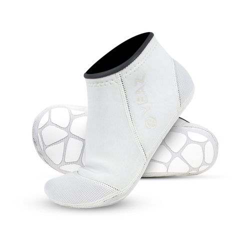 Neoprensocken YEAZ "Neoprensocken NEOSOCK LOW PRO", Gr. 38, weiß, Obermaterial: 90% Neopren neoprene. 10% Nylon NY., Socken