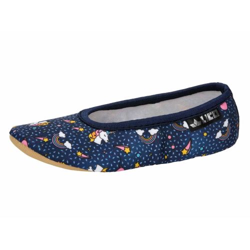 Gymnastikschuh LICO "Gymnastikschuh G 1 Style", Mädchen, Gr. 40, blau, Textil, Schuhe