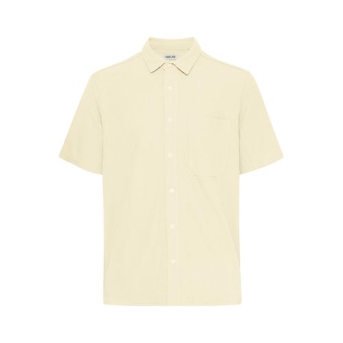 Kurzarmshirt SOLID "Kurzarmhemd SDOSVALD", Herren, Gr. S, beige (oatmeal), Obermaterial: 84% Baumwolle CO. 16% Polyester PES., Hemden