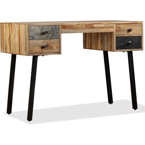 Schreibtisch Wiederverwertetes Teak Massivholz 110 × 50 × 76 cm
