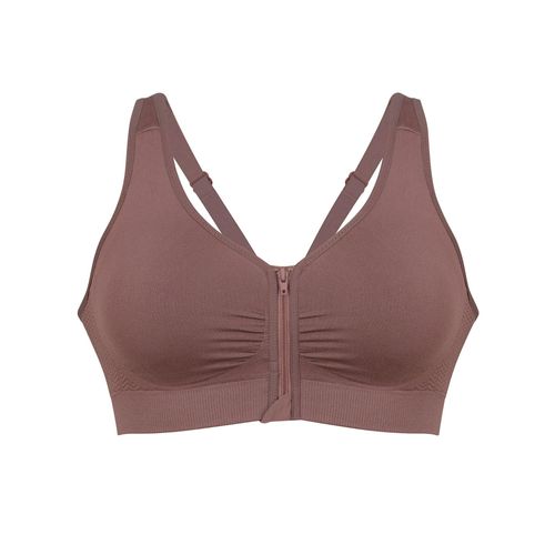 Soft-BH ANITA "Prothesen BH Lynn", Damen, Gr. XXL, N-Gr, rot (berry), Obermaterial: 88% Polyamid PA. 12% Elasthan EL., BHs Soft-BH