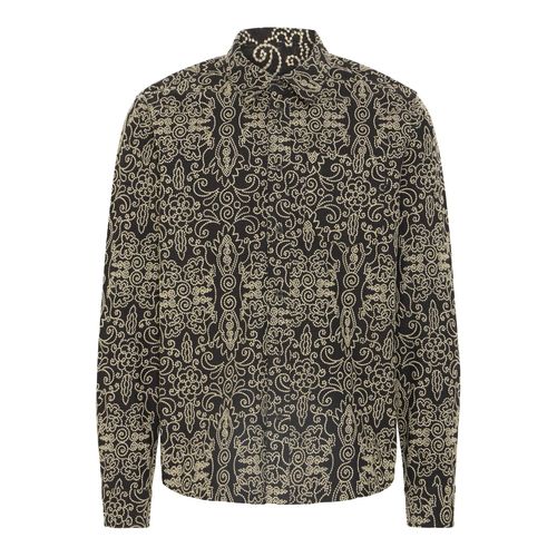 Hemdjacke SOLID "Hemdjacke SDSKIBBER", Herren, Gr. S, schwarz (true schwarz), Obermaterial: 100% Baumwolle CO., Jacken