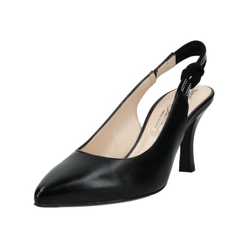 High-Heel-Pumps NERO GIARDINI "Nero Giardini Pumps Leder", Damen, Gr. 38, schwarz, Leder, Schuhe