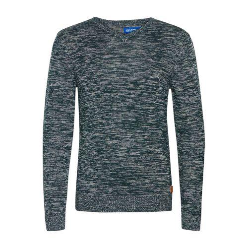 Strickfleece-Pullover BLEND "Strickpullover BHDansel", Herren, Gr. XL, blau (navy), Obermaterial: 50% Baumwolle CO. 50% Polyacryl PAN., Pullover