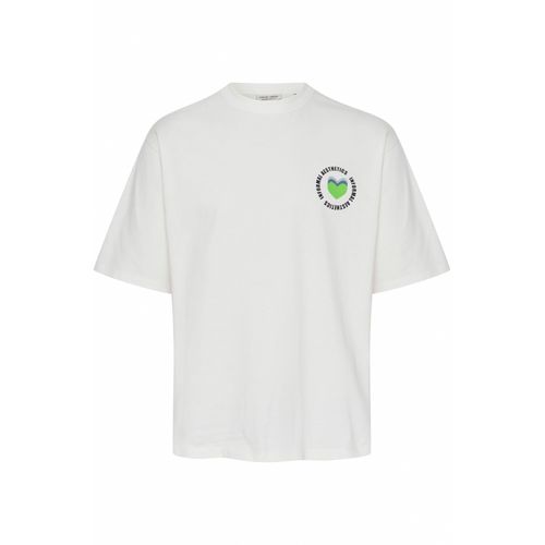 T-Shirt CASUAL FRIDAY "T-Shirt CFTue", Herren, Gr. 3XL, weiß (snow weiß), Obermaterial: 100% Baumwolle CO., Shirts T-Shirt