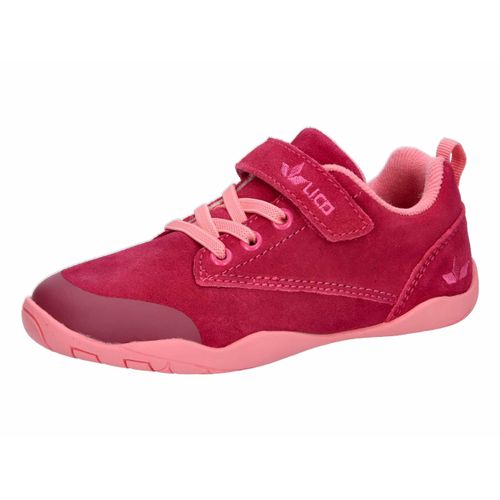Barfußschuh LICO "Barfußschuh Praslin", Kinder, Gr. 30, rosa, Veloursleder, Schuhe Barfußschuh