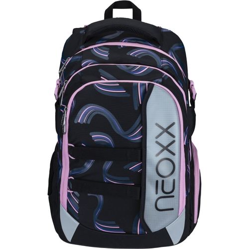 Schulrucksack NEOXX "Active Pro", Kinder, Gr. B/H/T: 31cm x 45,5cm x 24cm, hello wave, Polyester, Rucksäcke Schulrucksack