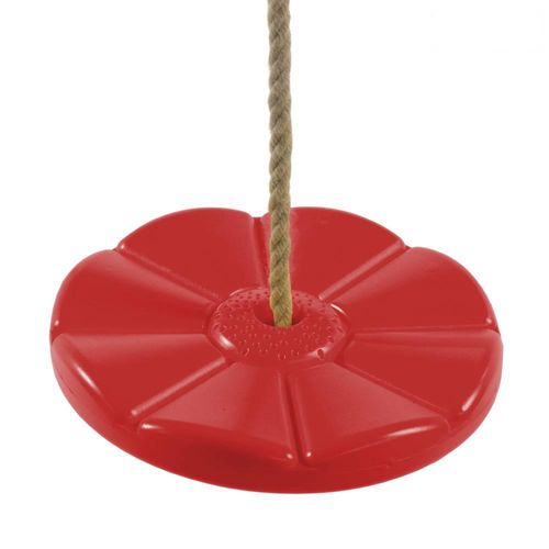 Tellerschaukel für Seilbahn-Rot