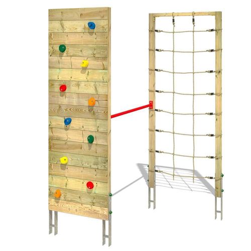 Kletterwand mit Kletternetz Smart Combo | Kletterkombination