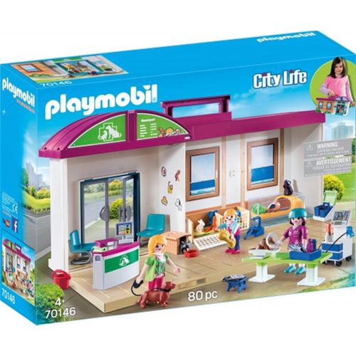 PLAYMOBIL Mitnehm-Tierklinik, 70146