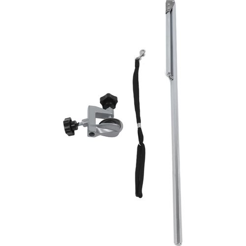 Haustierpfeilungstisch Arm Metall Verstellbares faltbares L -Form Hund mit Klammer für Haustiere Hunde Katzen