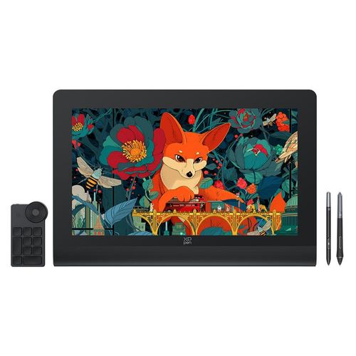 XPPen Artist Ultra 16 Grafikdisplay, 4K OLED Touchscreen, 15,6 Zoll, 16K Druckstufen X3 Pro Stift