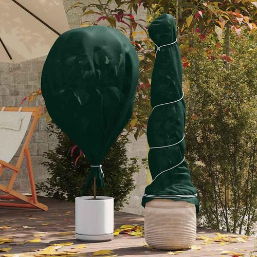 "Schlussverkauf" Abdeckfolien - Winterschutz fur Pflanzen - Grün 100x3,2 m Vliesstoff C16878