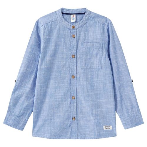 Jungen Hemd in Denim-Optik