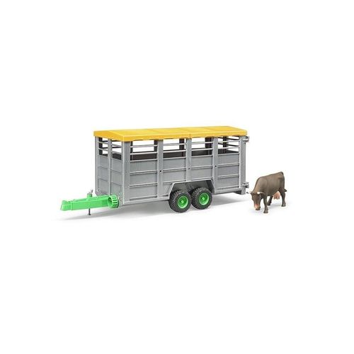 Bruder Livestock trailer with 1 cow