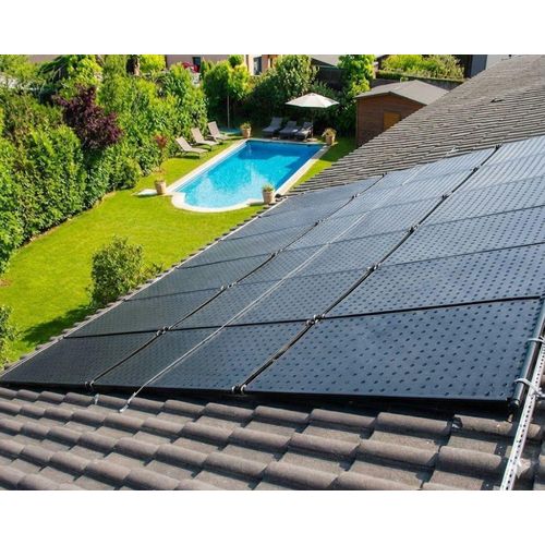 OKU Solarabsorber Komplettset - 20 Absorber für Pools bis 40 m²
