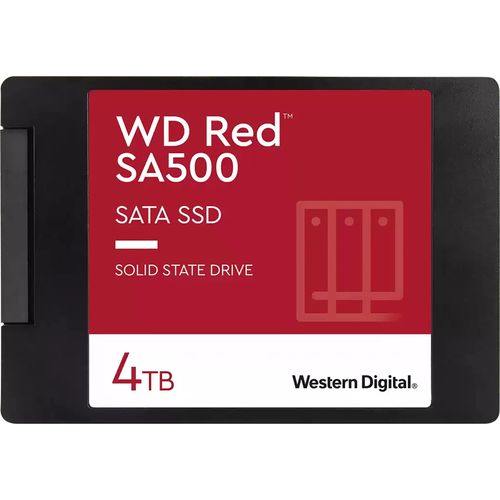 Western Digital Red WD SA500, 4 TB, 2.5", 560 MB/s