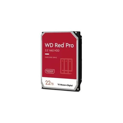 WESTERN DIGITAL interne HDD-Festplatte "Red Pro", ohne farbbezeichnung, 22 TB, Festplatten