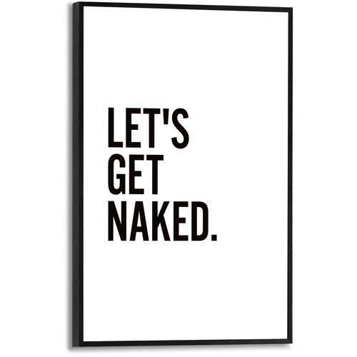 Poster REINDERS "Quote", schwarz (farbe bild(er): schwarz, weiß), B:20cm H:30cm T:1,6cm, MDF, Bilder, Poster