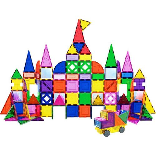 PicassoTiles Blocks and Mirrors – Magnetische Bausteine, 152 Teile.