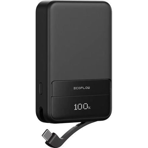Ecoflow Rapid Magnetische Powerbank, 10000Mah, (Schwarz)
