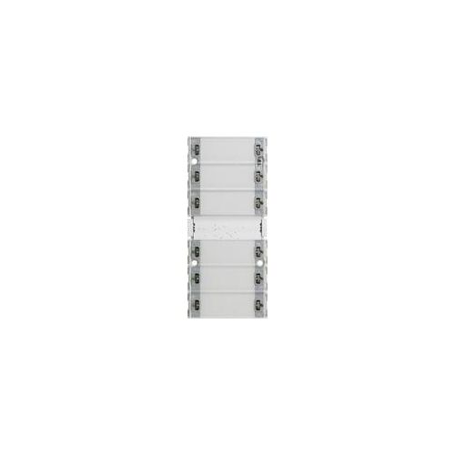 KNX Tastsensor 3 Komfort sechsfach mit Inbetriebnahme-Wippe Retail