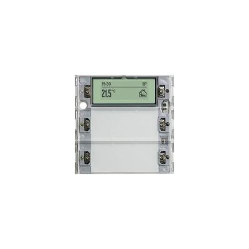 Tastsensor Drei Plus zwei-fach für KNX mit Inbetriebnahme-Wippe Retail