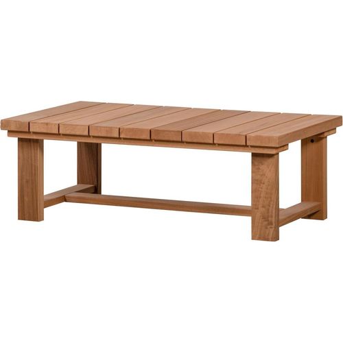 Banco Garten Couchtisch Ayous Holz Natur