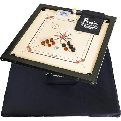 Precise - Prof Carrom - Ama-One 8 mm - 12 kg. - Komplettset - Turniertauglich - India