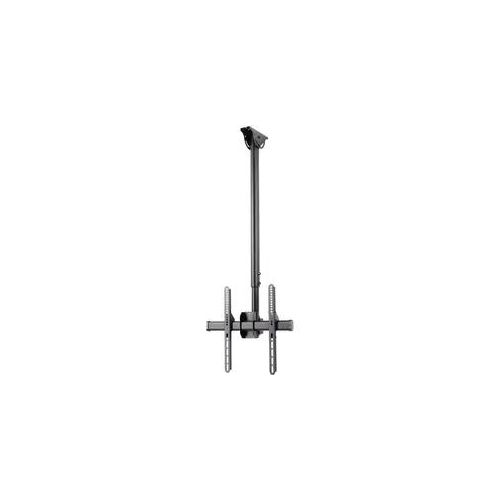 HAMA TV-Deckenhalterung "TV Deckenhalterung Halter 81-165 cm 32 -65 Zoll Neig- u. schwenkbar", schwarz, B:31,3cm H:14,7cm T:94cm, Gerätehalterungen
