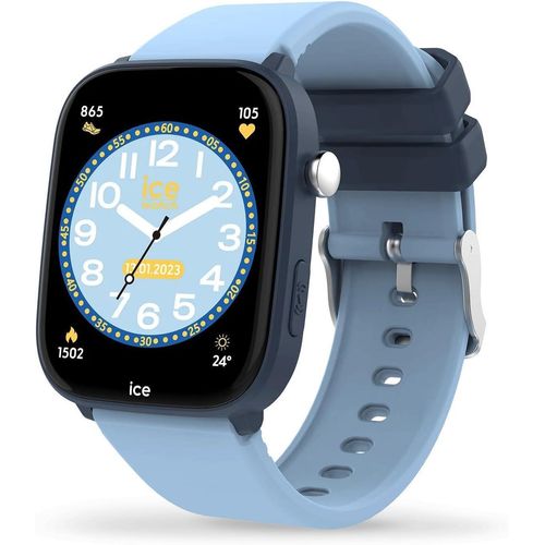 ICE-Watch Smart Junior 3.0 Find My – Kinderuhr 1,75", geolokalisierbar, ohne Abo/SIM, IP68 wasserdicht, Silikonarmband,
