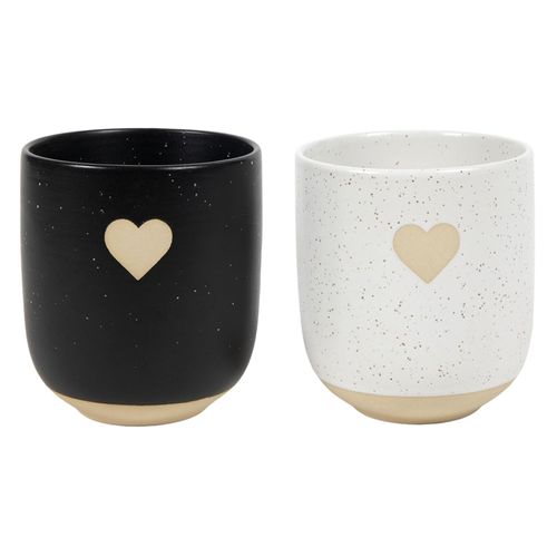 Becher SPECKLES HEART